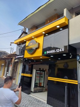 Fachada ACM em Santa Barbára D`Oeste